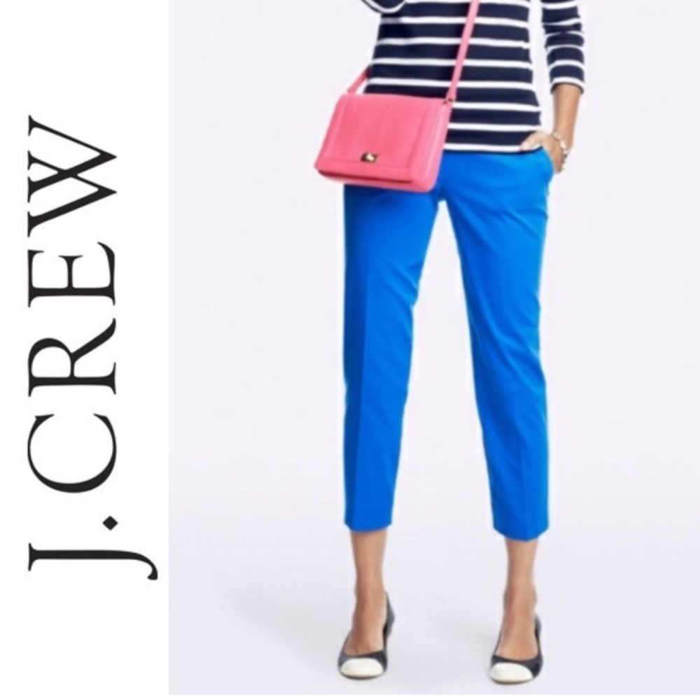 JCrew City Fit trousers